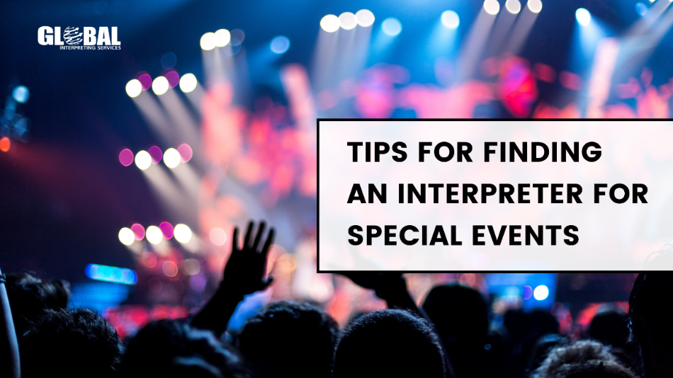 Tips for Finding a Special Event Interpreter