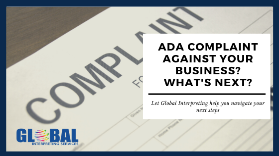 ADA Complaint? Now What?